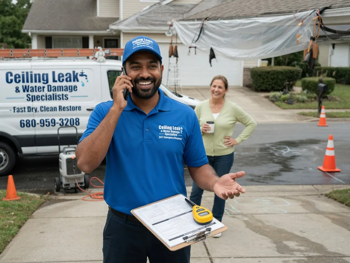 Ceiling Leak Cleanup West Salem, OH FAQs